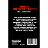 Ninjutsu History Tradition Book Masaaki Hatsumi Japanese ninja togakure