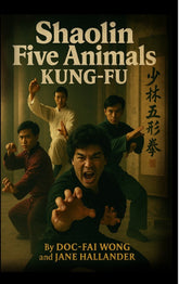 Shaolin Five Animals Kung Fu Book - Doc Fai Wong & Jane Hallander