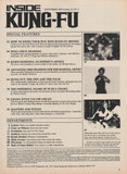 Inside Kung Fu Magazine September 1983 83/09 *COLLECTIBLE*