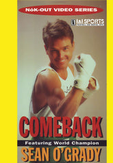 Nok Out #2 Boxing Comebacks DVD Champion Sean O'Grady