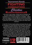 Champion Tournament Karate Fighting Combinations DVD Christine Bannon-Rodrigues