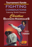 Champion Tournament Karate Fighting Combinations DVD Christine Bannon-Rodrigues