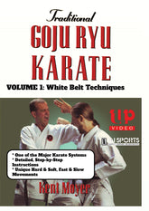 Traditional Goju Ryu Karate #1 White Belt Techniques Kata Bunkai DVD Kent Moyer
