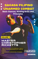 Sagasa Filipino Unarmed Combat Martial Arts #1 Basics DVD Christopher Ricketts