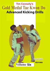 Tim Connolly Gold Medal Tae Kwon Do #6 Advanced Kicking Drills DVD