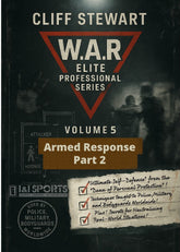 W.A.R. Elite Professional Bodyguard #5 Armed Response Part 2 DVD Cliff Stewart