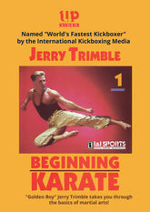 Jerry "Golden Boy" Trimble Beginning Karate #1 DVD World's Fastest Kickboxer