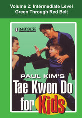 Tae Kwon Do for Kids #2 Intermediate combinations forms techniques DVD Paul Kim
