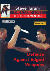 Naked Edge #1 Defense Against Edged Weapons knife blade DVD Steve Tarani