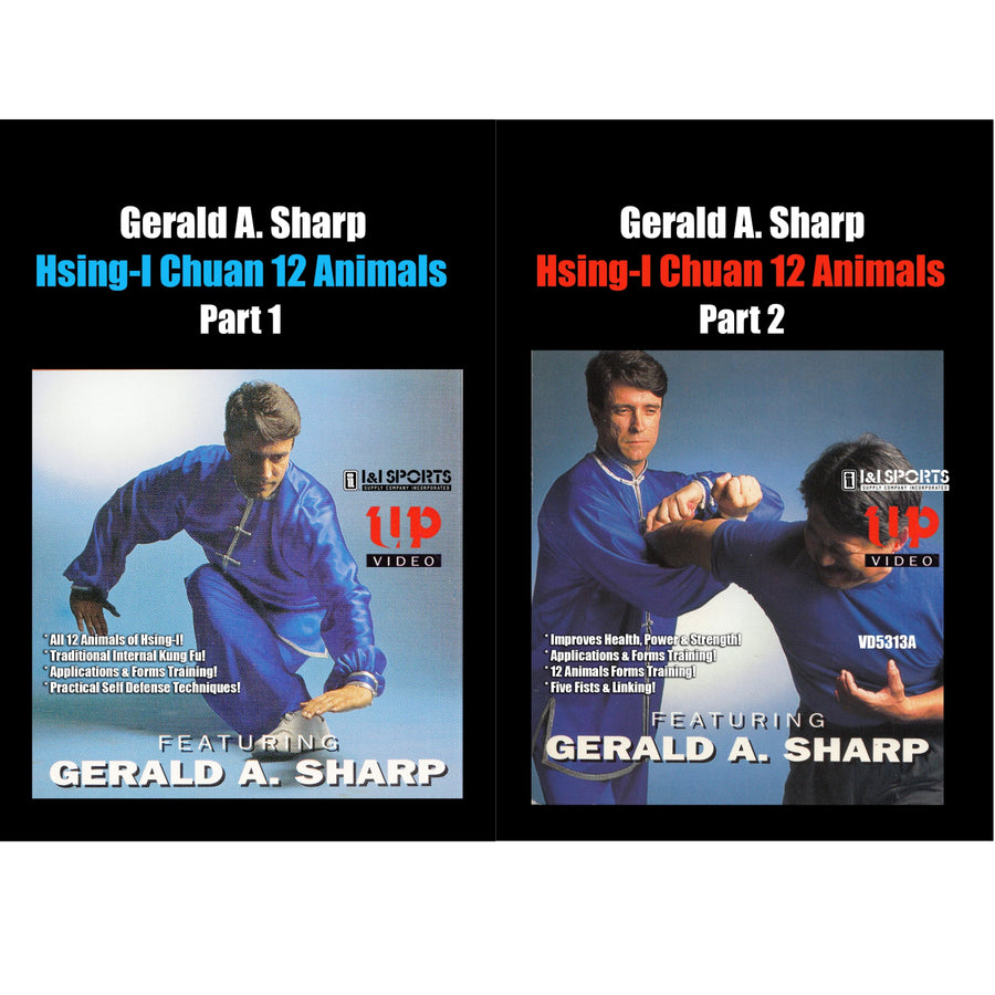 2 DVD SET Hsing-I Chuan 12 Animals - Gerald A. Sharp