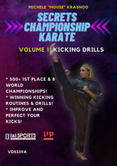 Secrets of Championship Karate #1: Kicking DVD Michele Krasnoo