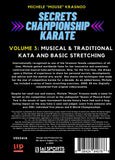 3 DVD SET Secrets of Championship Tournament Karate - Michele Krasnoo