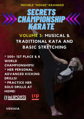 Secrets of Championship Karate #3: Musical Kata DVD Michele Krasnoo