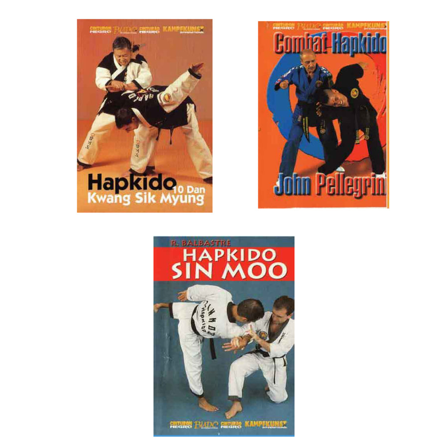 3 DVD Set Hapkido Myung Moo by John Pellegrin