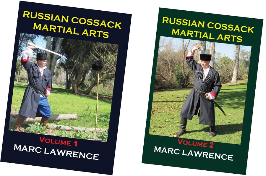 2 DVD SET Russian Cossack Martial Arts horseback fighting, lance - Marc Lawrence