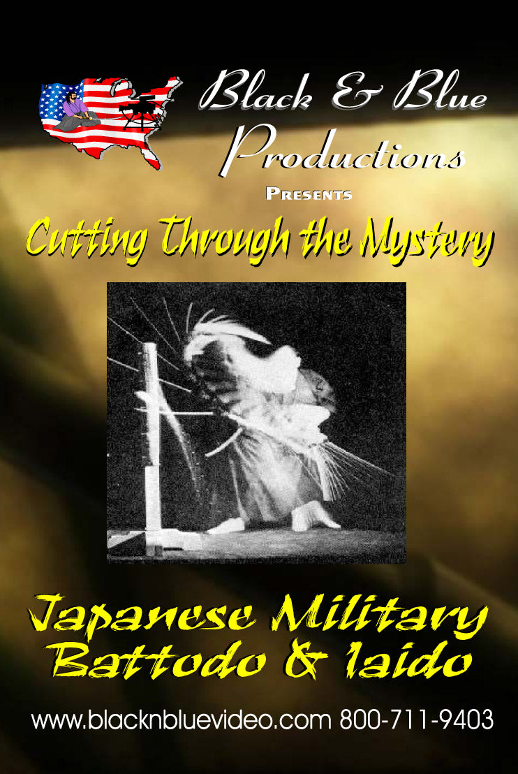 Japanese Military Battodo Iaido Sword DVD Dana Abbott Goshindo fighting cutting forms