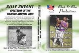 Spectrum of Filipino Stick Martial Arts DVD Billy Bryant escrima kali arnis