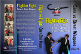 Flight or Fight #6 Cane vs Street Weapons DVD Joe Robaina