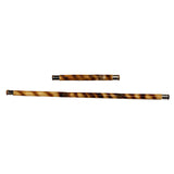 USA Handcrafted FMA Espada y Daga Rattan Stick Set Fire Hardened Burned