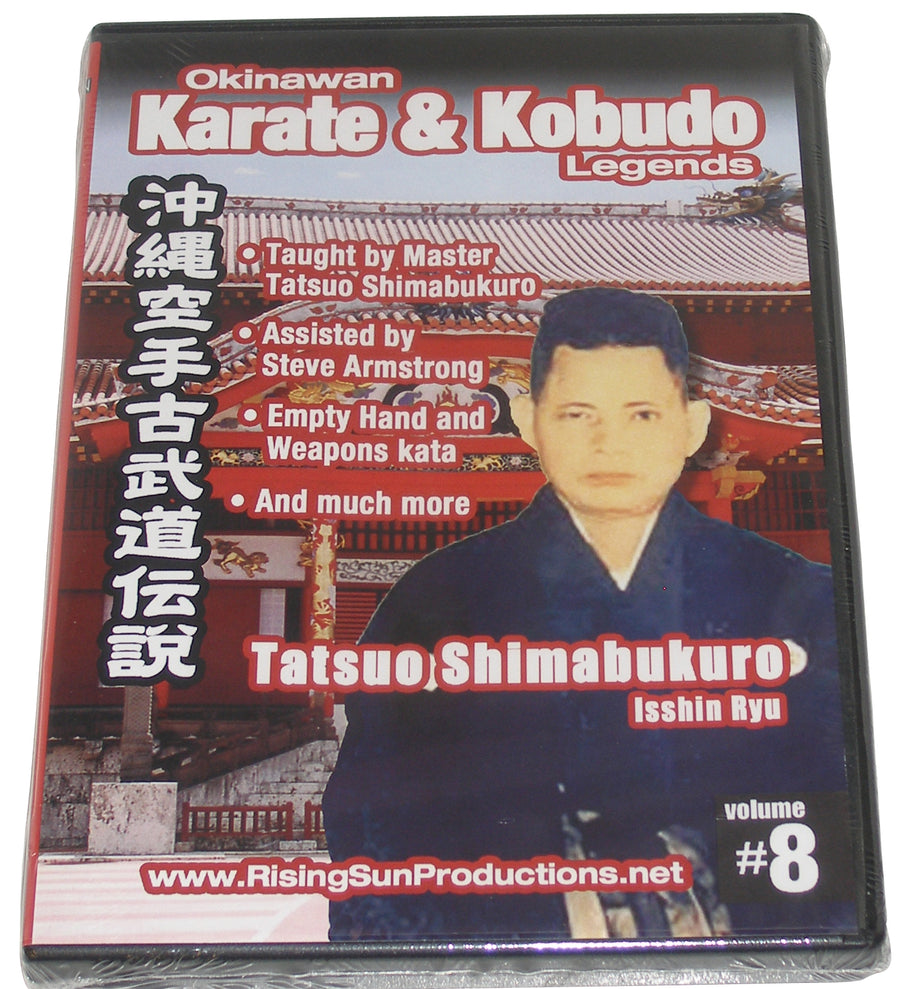 Okinawan Isshin Ryu Karate Kobudo Legends #8 DVD Tatsuo Shimabukuro