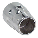Spyder Paintball Teardrop Mid-Rise Vertical Feedneck Adapter Aluminum Chrome