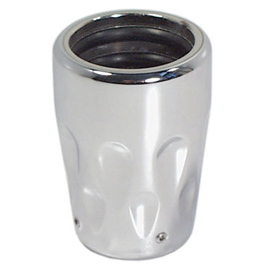 Spyder Paintball Teardrop Mid-Rise Vertical Feedneck Adapter Aluminum Chrome