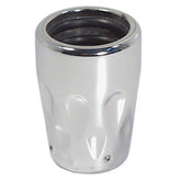 Spyder Paintball Teardrop Mid-Rise Vertical Feedneck Adapter Aluminum Chrome