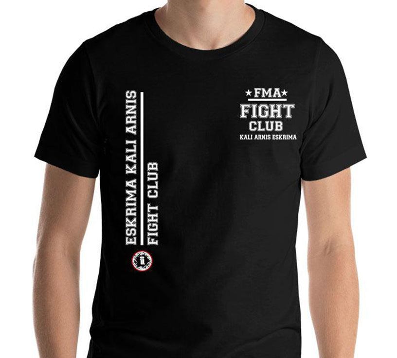 AT1200A  Filipino Martial Arts FMA Fight Club pocket print T- Shirt