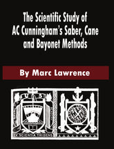 Scientific Study of A C Cunningham Saber Cane Bayonet book sword fighting