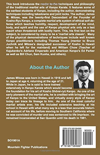 What is Self Defense? Kenpo Jiu Jitsu book James Mitose Kosho Ryu Kenpo