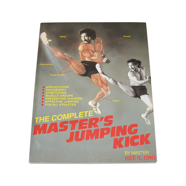 Complete Master's Jump paperback Kick Book - Hee Il Cho