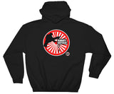 AT1805A Karate Shotokan Hoodie Black Sweatshirt