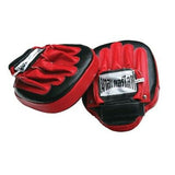 Thai Kickboxing Martial Arts Leather Focus Pads Mitts Gloves Pair