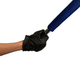 Escrima Kali Arnis Padded Stick Sparring Half Finger Leather Gloves