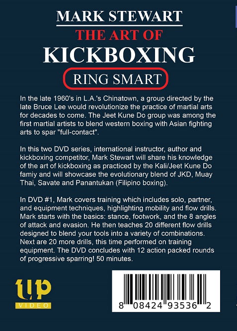 2 DVD SET Art of Kickboxing Ring Smart & Self Defense - Mark Stewart