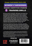 3 DVD SET Taekwondo Modern Competition Sparring Strategy Training Dana Hee