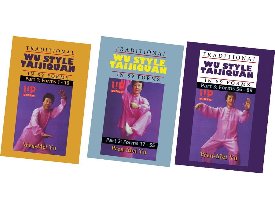 3 DVD SET Wu Style Taijiquan Tai Chi Chuan 89 Forms by Wen Mei Yu Quan Yuo
