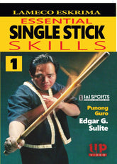 Lameco Eskrima Essential Single Stick Skills #1 Martial Arts DVD Edgar Sulite