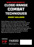Wing Chun Gung Fu Close Range Fighting Techniques #3 DVD Randy Williams