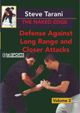 Naked Edge #2 Defense Against Long & Close Range Knife Attacks DVD Steve Tarani