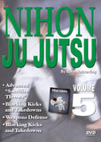 5 DVD SET Nihon Ju Jutsu - Norm Belsterling locks groundfighting pins chokes