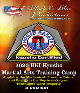 3 DVD Set 2020 HKI Kyusho Karate Martial Arts Training Camp