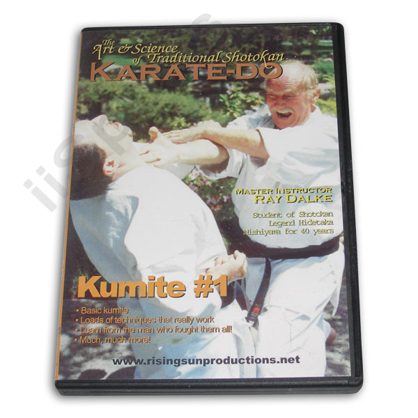Shotokan Karate-Do Kumite #1 DVD Ray Dalke