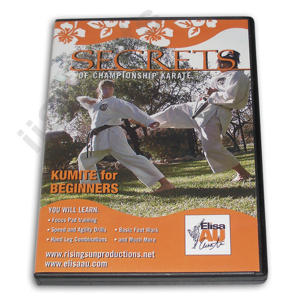 Secrets Championship Karate Kumite Beginners DVD Elisa Au