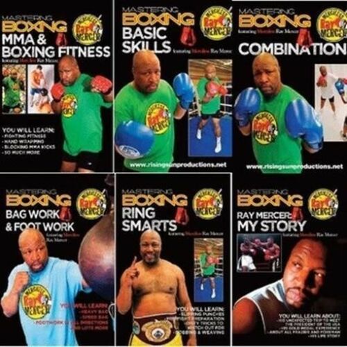 6 DVD Set - Mastering Pro Boxing - Ray Mercer