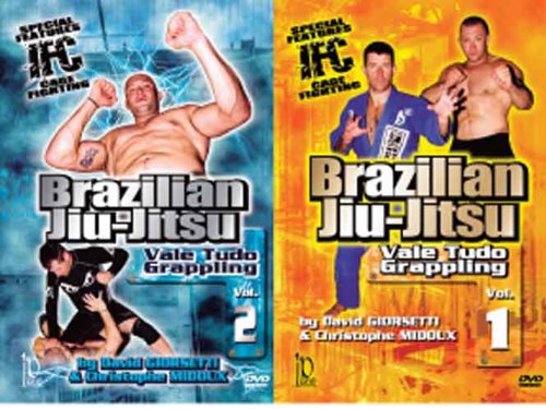 2 DVD SET Brazilian Ju Jitsu Vale Tudo Grappling Techniques