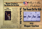 Champ Roger Carlon Tae Kwon Do Forms & Basics for Kids DVD palgue footwork