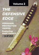 Ernie Franco Martial Arts Defensive Edge Knife Blade Fighting Tactics DVD #2