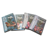4 DVD SET Dynamic Kali jeet kune do filipino escrima arnis knife stick fighting