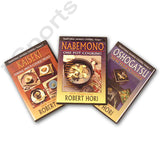 3 DVD Set Traditional Japanese Cooking How To: Kaiseki, Oshogatsu, Nabemono